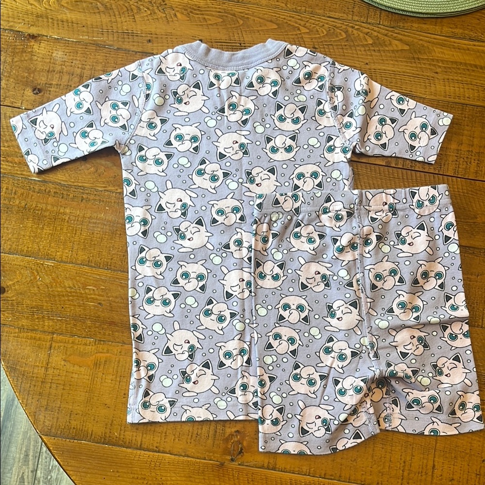 Pokéman Jigglypuff Short John Pajamas - Picture 3 of 4